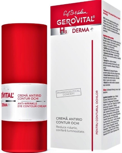 Gerovital H3 Derma+ Crema Antirid Contur De Ochi - 15ml