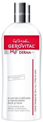 Gerovital H3 Derma+ Fluid De Curatare Fata Si Ochi - 200ml