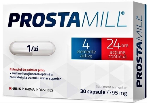Poza cu ProstaMill - 30 capsule K-ubik Pharma