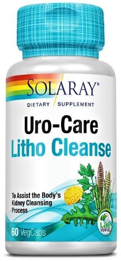 Poza cu Secom Uro-Care Litho Cleanse - 60 capsule vegetale