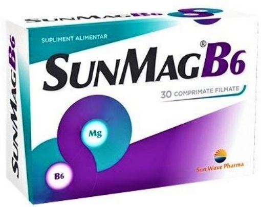 Sunwave Sunmag B6 - 30 Comprimate Filmate