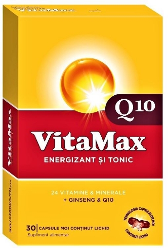 Poza cu Vitamax Q10 - 30 capsule moi