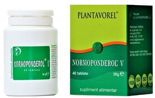 Plantavorel Normoponderol V - 40 Tablete