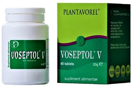 Plantavorel Voseptol V - 40 Tablete De Supt