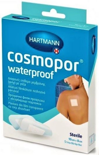hartmann cosmopor waterproof plasturi absorbant 10cmx8cm