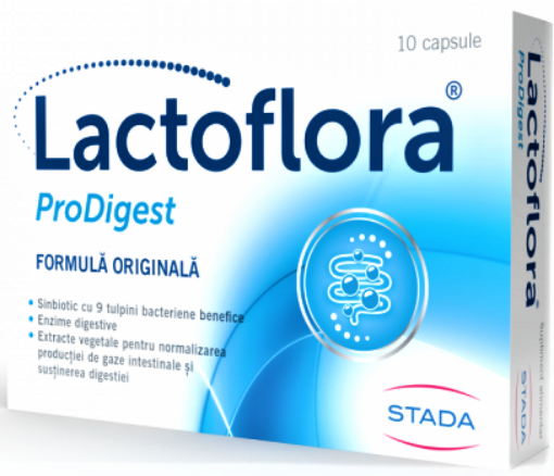 Poza cu Lactoflora ProDigest - 10 capsule