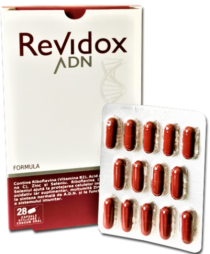 Poza cu Revidox ADN - 28 capsule Actafarma