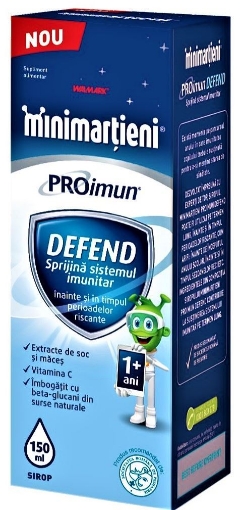 Poza cu Walmark Minimartieni PROimun Defend sirop - 150ml