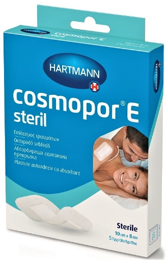 Poza cu Hartmann Cosmopor E plasture steril absorbant 10cm/8cm - 5 bucati