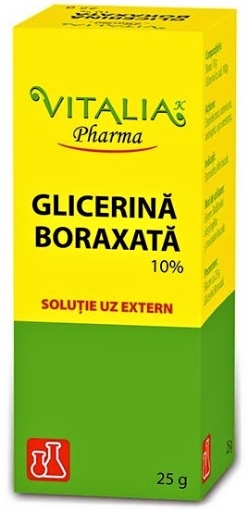 Poza cu Vitalia K Glicerina boraxata 10% - 25 grame