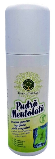 Poza cu Herbal Therapy Pudra mentolata - 50 grame