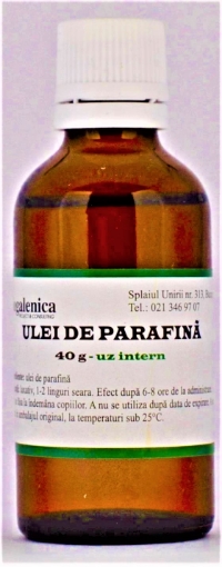 Poza cu Biogalenica Ulei de parafina - 40 grame