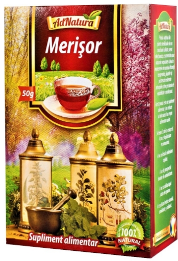 Poza cu AdNatura ceai merisor - 50 grame
