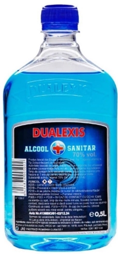 Poza cu Alcool sanitar - 500ml Dualexis