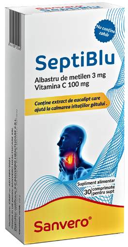 Sanvero Septiblu - 30 Comprimate Pentru Supt