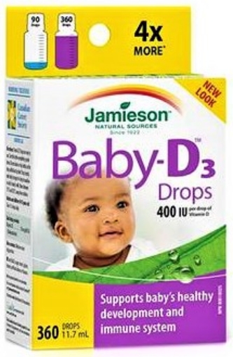 Jamieson Vitamina D3 Picaturi Pentru Copii - 11.7ml