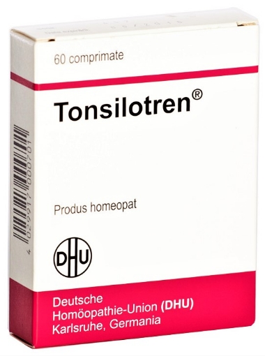 Poza cu tonsilotren ct*60cpr deutche homoopathie