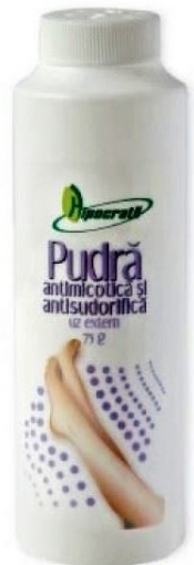 Poza cu Hipocrate Pudra antimicotica si antisudorifica - 75 grame