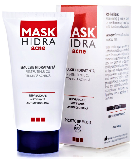 Mask Hidra Acne emulsie hidratanta - 50ml Solartium