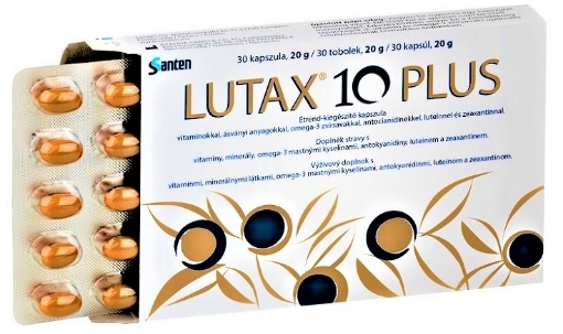 Poza cu  Lutax 10 Plus - 30 capsule Santen