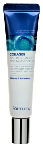 Poza cu farmstay collagen water full moist rolling eye serum 25ml
