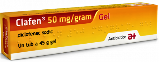 Poza cu Clafen gel 50mg/gram - 45 grame Antibiotice Iasi