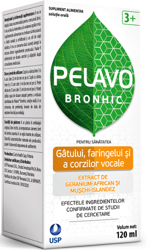 Poza cu Pelavo Bronhic solutie orala - 120ml