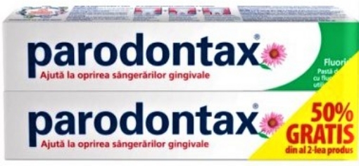 Parodontax pasta de dinti Fluoride - 75ml duopack (- 50% reducere la al doilea produs)