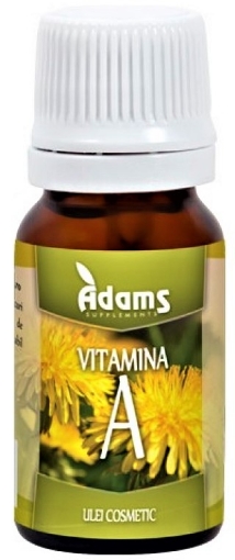 Adams Vision Ulei Cosmetic Cu Vitamina A - 10ml
