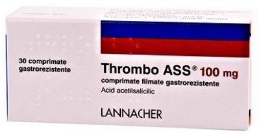Poza cu Thrombo ASS 100mg - 30 comprimate gastrorezistente