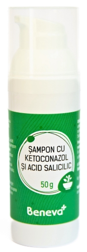 Sampon cu ketoconazol 2% si acid salicilic 1% - 50 grame Beneva