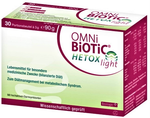 Omni-biotic Hetox Light - 30 Plicuri