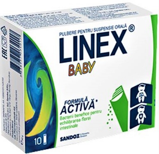 Linex Baby - 10 Plicuri Sandoz