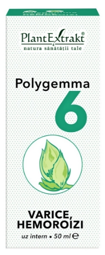 Poza cu plantextrakt polygemma 6 varice hemoroizi 50ml