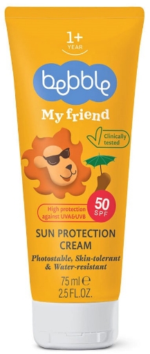 Poza cu Bebble My Friend Sun Protection crema protectie solara SPF50 - 75ml (BEB098)