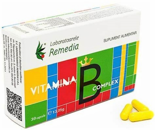 12791089 remedia vitamina b complex 30 cps 510
