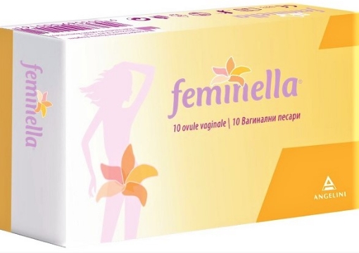 Poza cu Feminella - 10 ovule vaginale Angelini
