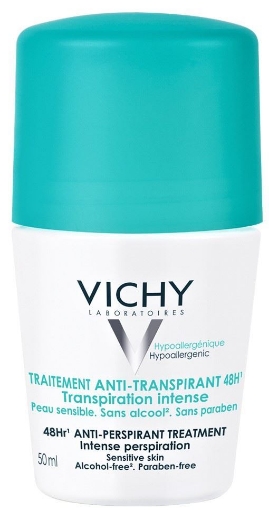 Vichy Deo Roll-on Antiperspirant 48h Cu Parfum - 50ml