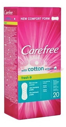 Poza cu Carefree Cotton Fresh - 20 bucati