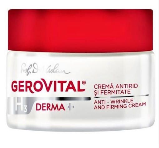 Poza cu Gerovital H3 Derma+Crema Antirid Si Fermitate - 50ml