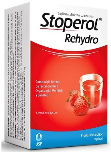 Stoperol Rehydro Saruri De Rehidratare Ctx12 Plicuri
