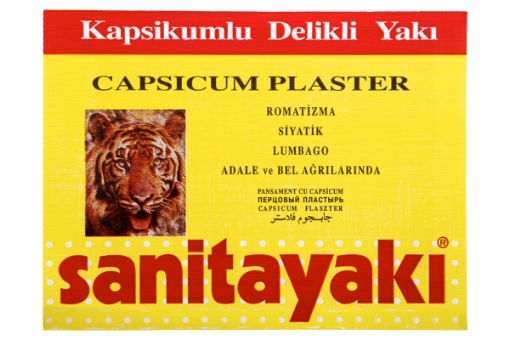 Sanitayaki plasture antireumatic 17cm/12cm - 50 bucati