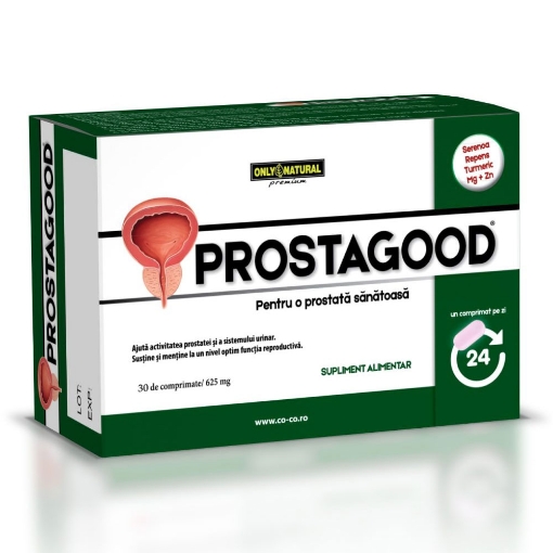 Poza cu ProstaGood 625mg - 30 capsule Only Natural 