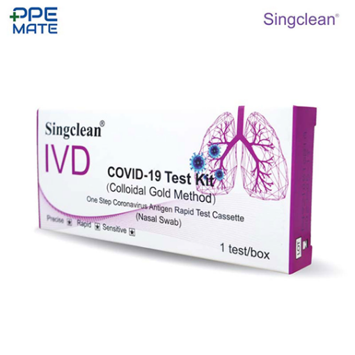 Test rapid Covid-19 antigen nazofaringian - 1 kit SingClean