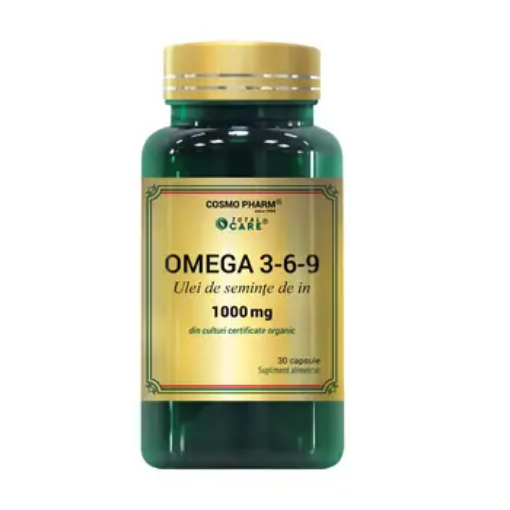 Cosmo Pharm Premium Omega 3-6-9 Ulei Seminte In 1000mg Ctx30 Cps