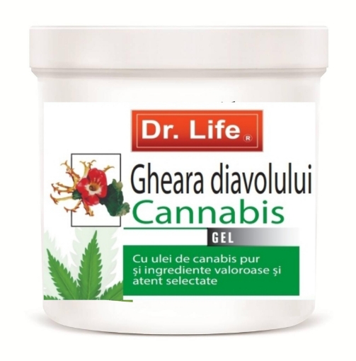 Dr Life Gel Gheara Diavolului Si Cannabis - 250ml