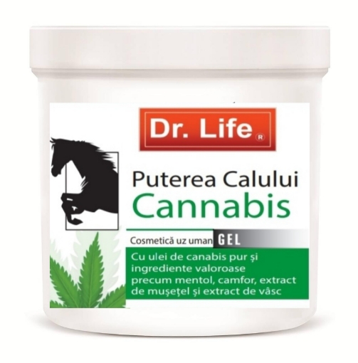 Poza cu Dr Life Gel puterea calului si cannabis - 250ml