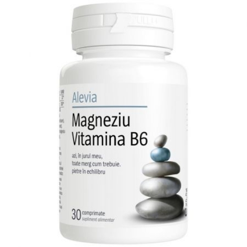 Poza cu alevia magneziu vitamina b6 ctx30 cpr sn