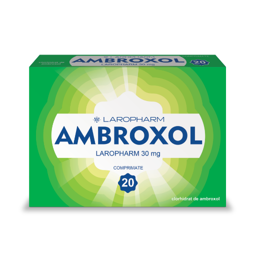 Poza cu Ambroxol 30mg - 20 comprimate Laropharm