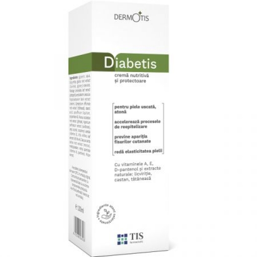 Diabetis Crema Nutritiva Si Protectoare - 100ml Tis Farmaceutic